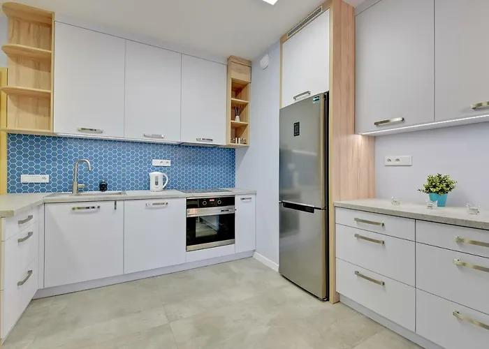 Beautiful Seaside View - 4 Oceans Premium Daire Gdansk
